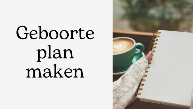 geboorteplan maken